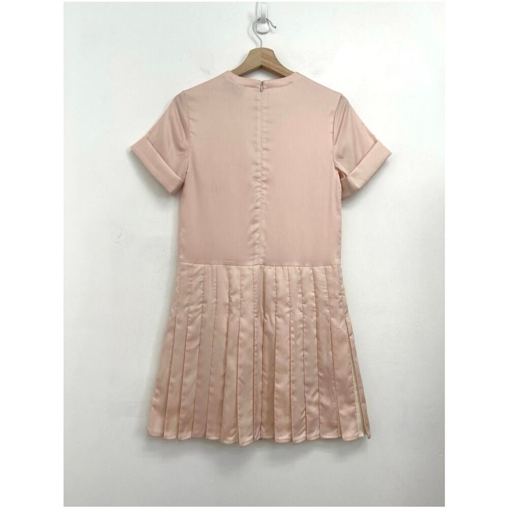 Tuckernuck Ballet Pleated Liza Dress Light Pink Spring Feminine Preppy Party XXS - Picture 3 of 14